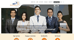 Desktop Screenshot of niitalumni.com